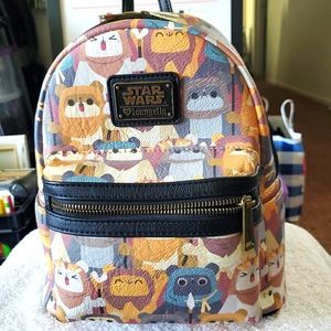 Loungefly Star Wars Ewok Mini Backpack